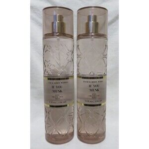 IF YOU MUSK Bath & Body Works Fine Fragrance Mist 8 fl oz x 2